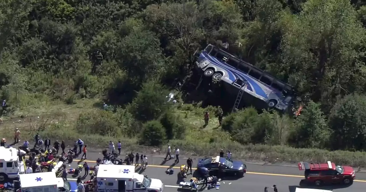 New York high school bus crash: Two dead and five in critical condition after scary wreck