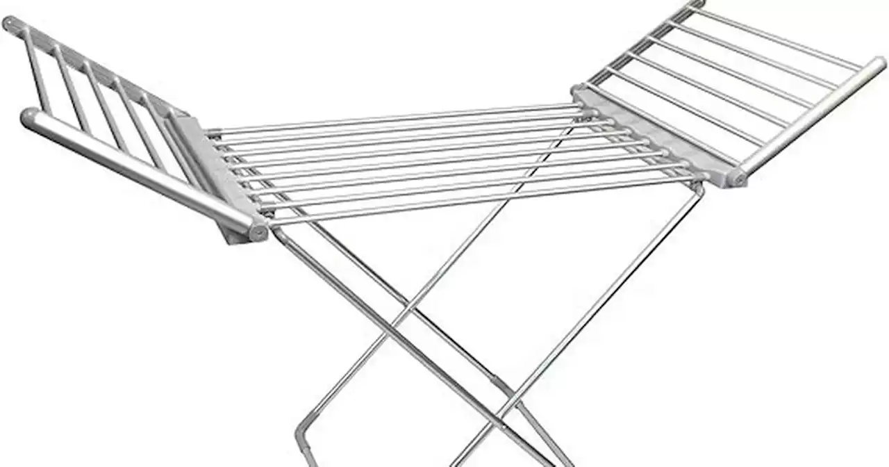 £40 Amazon 'lifesaver' heated clothes airer 'keeps rooms warm'