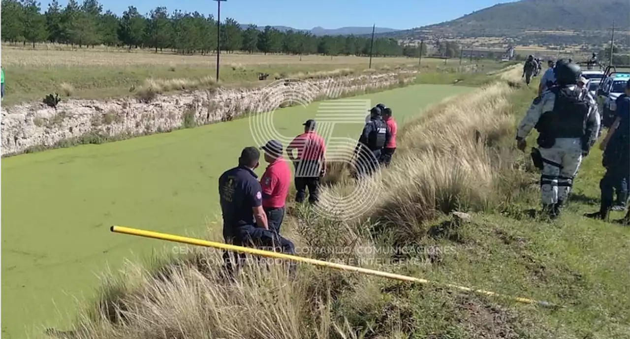 Migrantes colombianos mueren ahogados en pozo de Tlaxcala