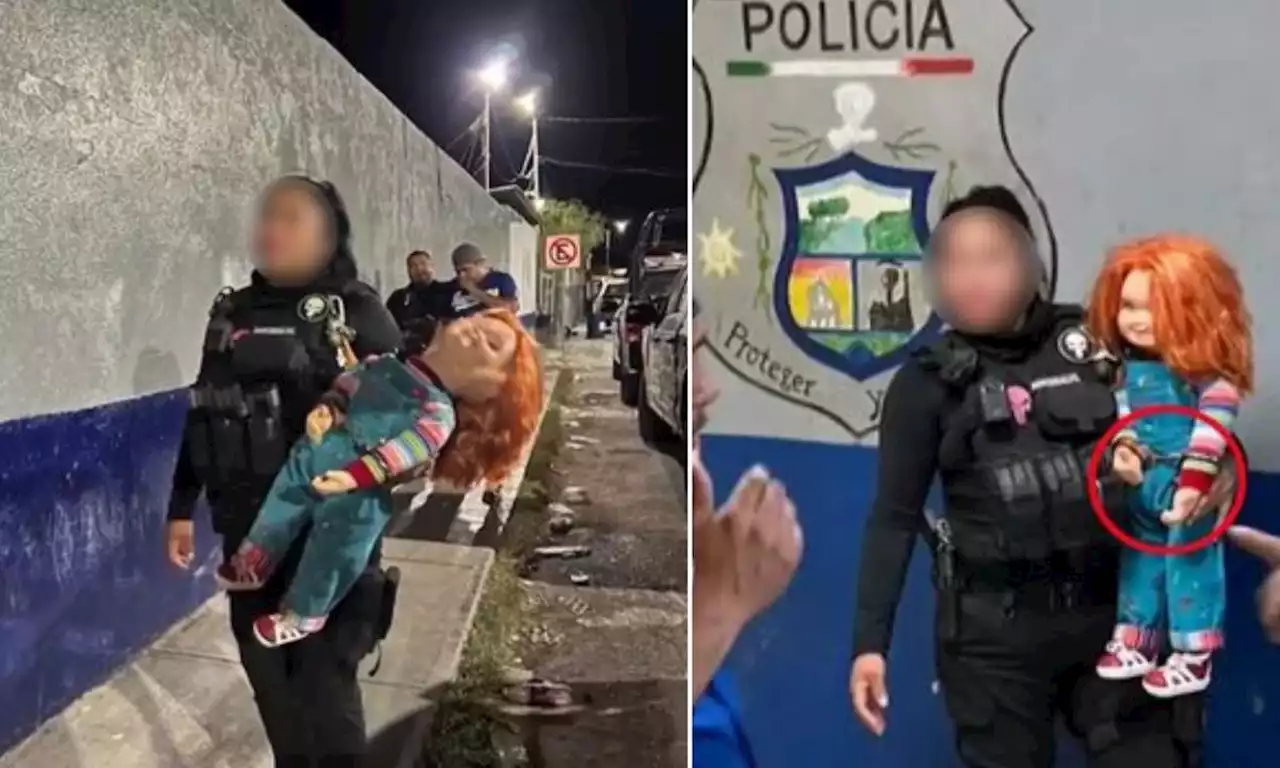 Detienen a 'Chucky' en México: esta es la razón por la que esposaron al muñeco