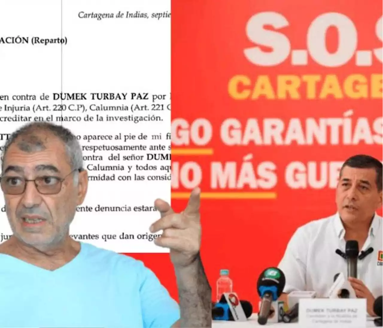 Los delitos por los que Dau denunció a Dumek ante la Fiscalía