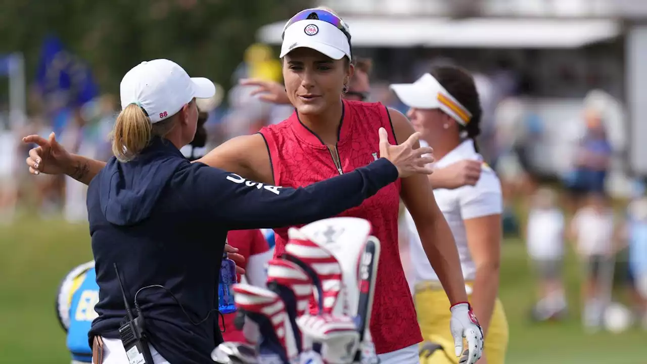 U.S. sweeps opening session of Solheim Cup