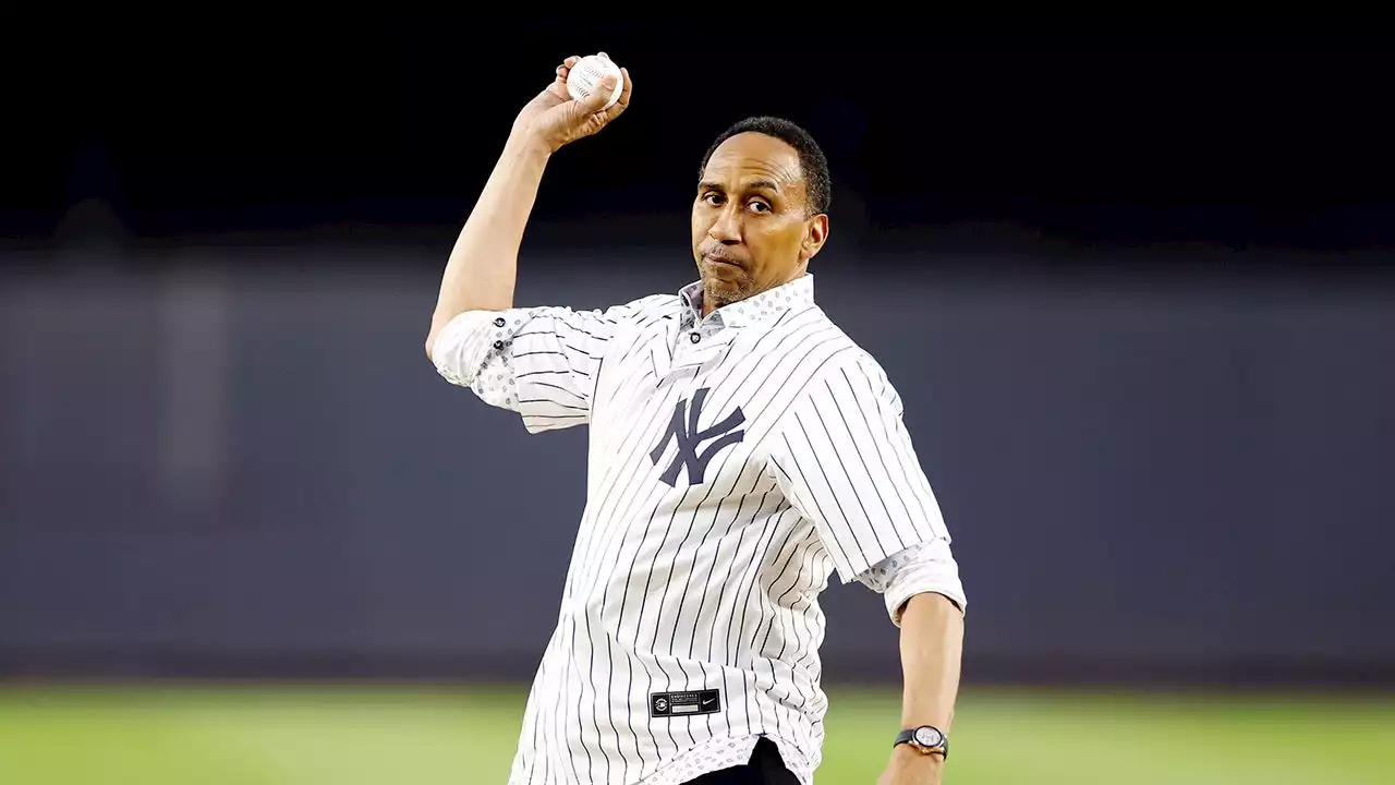 Stephen A Smith botches 1st pitch at Yankee Stadium: 'I choked'