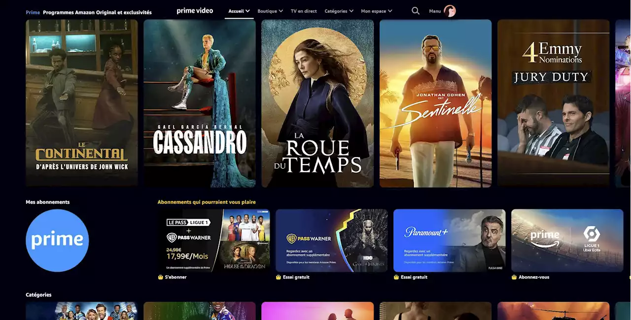 Amazon Prime Video : plus de pubs à venir, mais une option (payante) pour les supprimer