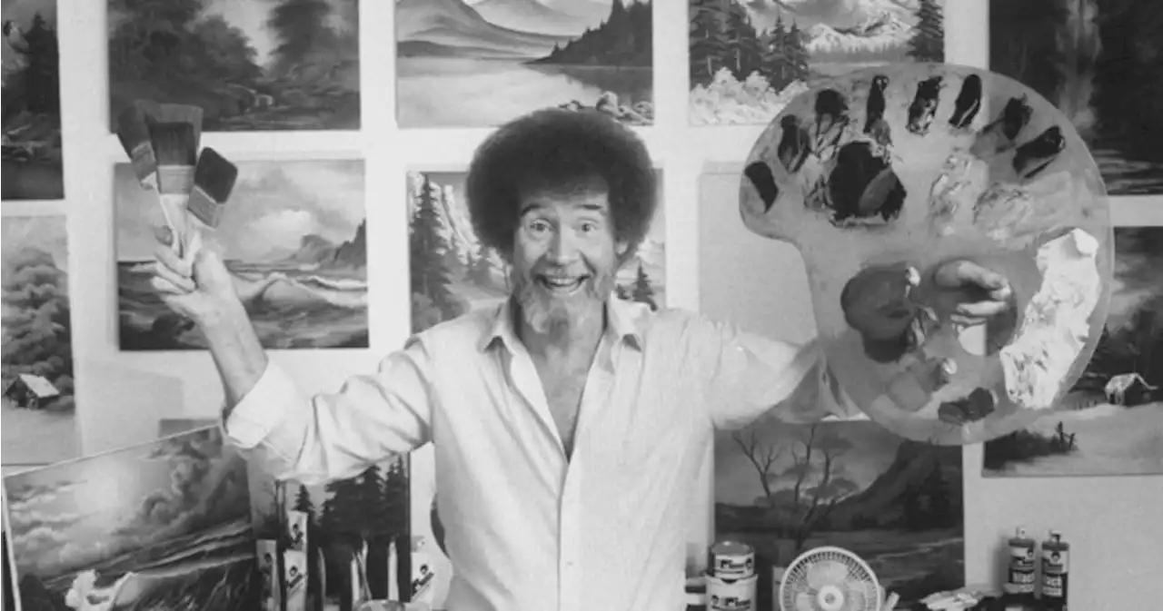 1st Bob Ross TV painting — finished in 27 minutes — on sale for over $13M