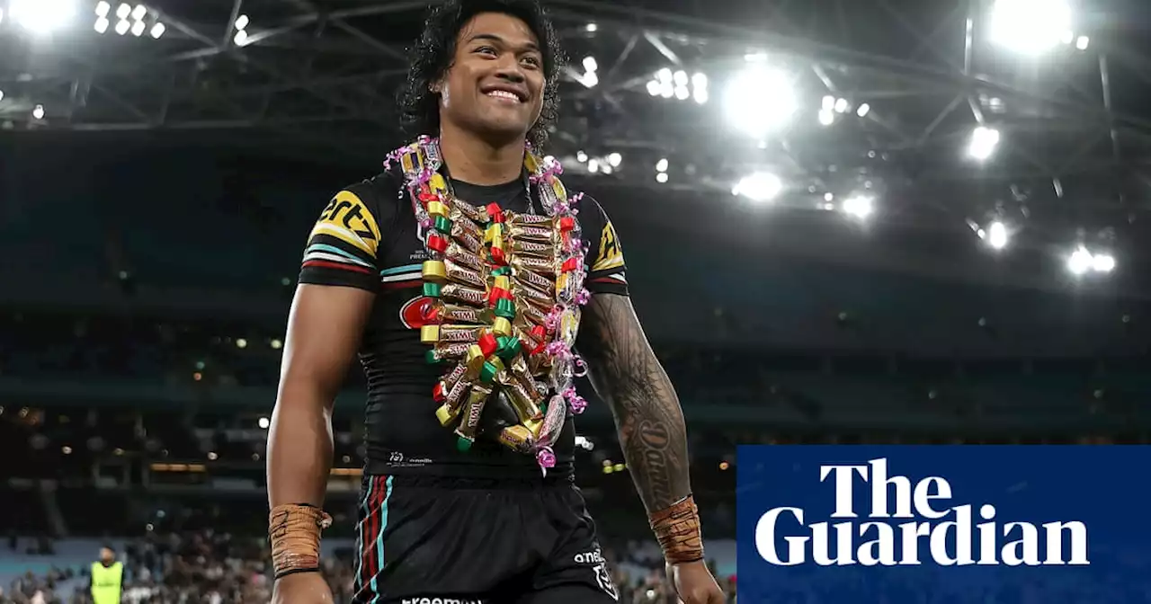 Brian To’o hat-trick fires Panthers past stunned Storm into NRL grand final