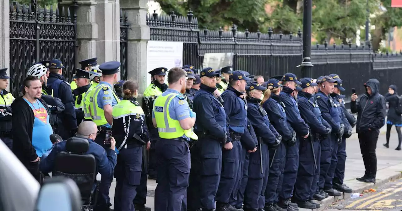 Dáil protests: Minister for Justice orders Garda security and protection review for TDs, senators and Oireachtas staff