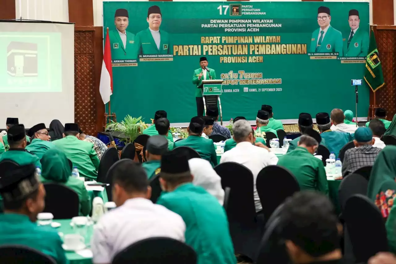 Datang ke Aceh, Mardiono Minta Kader Untuk Antarkan Kesejahteraan Rakyat