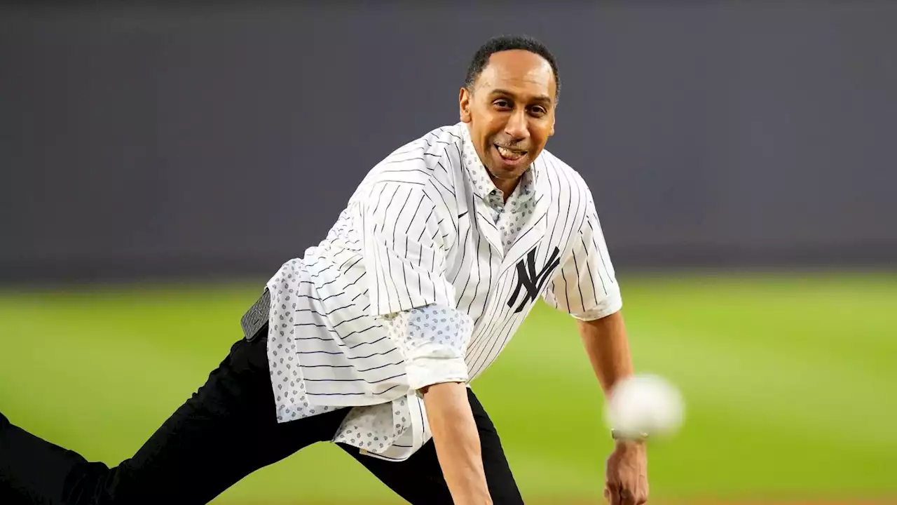 Stephen A. Smith blasts his own first pitch at Yankee Stadium: 'I was disgusted with myself'