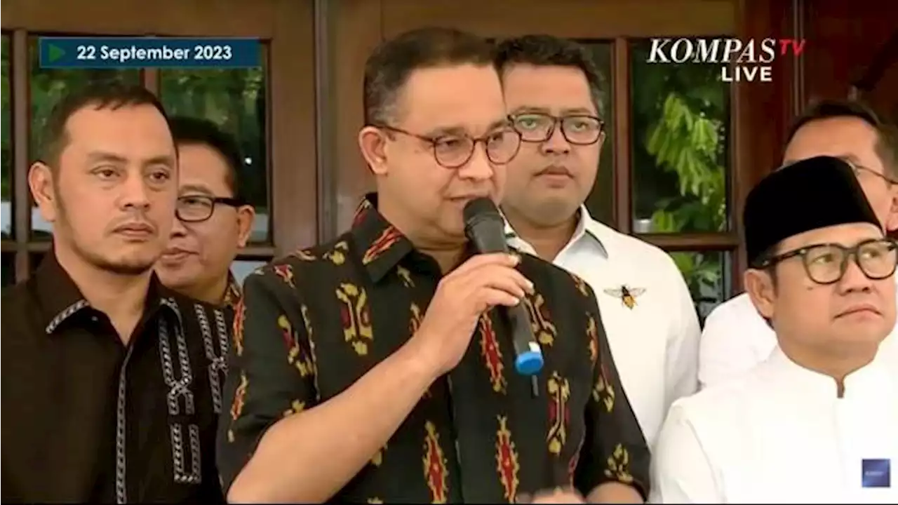 Anies-Muhaimin Bentuk BAJA AMIN, Gantikan Peran Tim 8 Koalisi Perubahan, Berikut Anggotanya