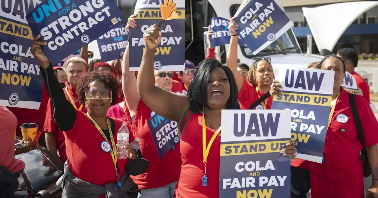 UAW to significantly ramp up strikes against GM and Stellantis — but not Ford