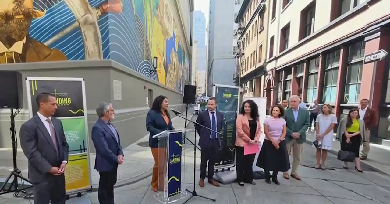 San Francisco aims to make historic downtown alleyway a destination for good times