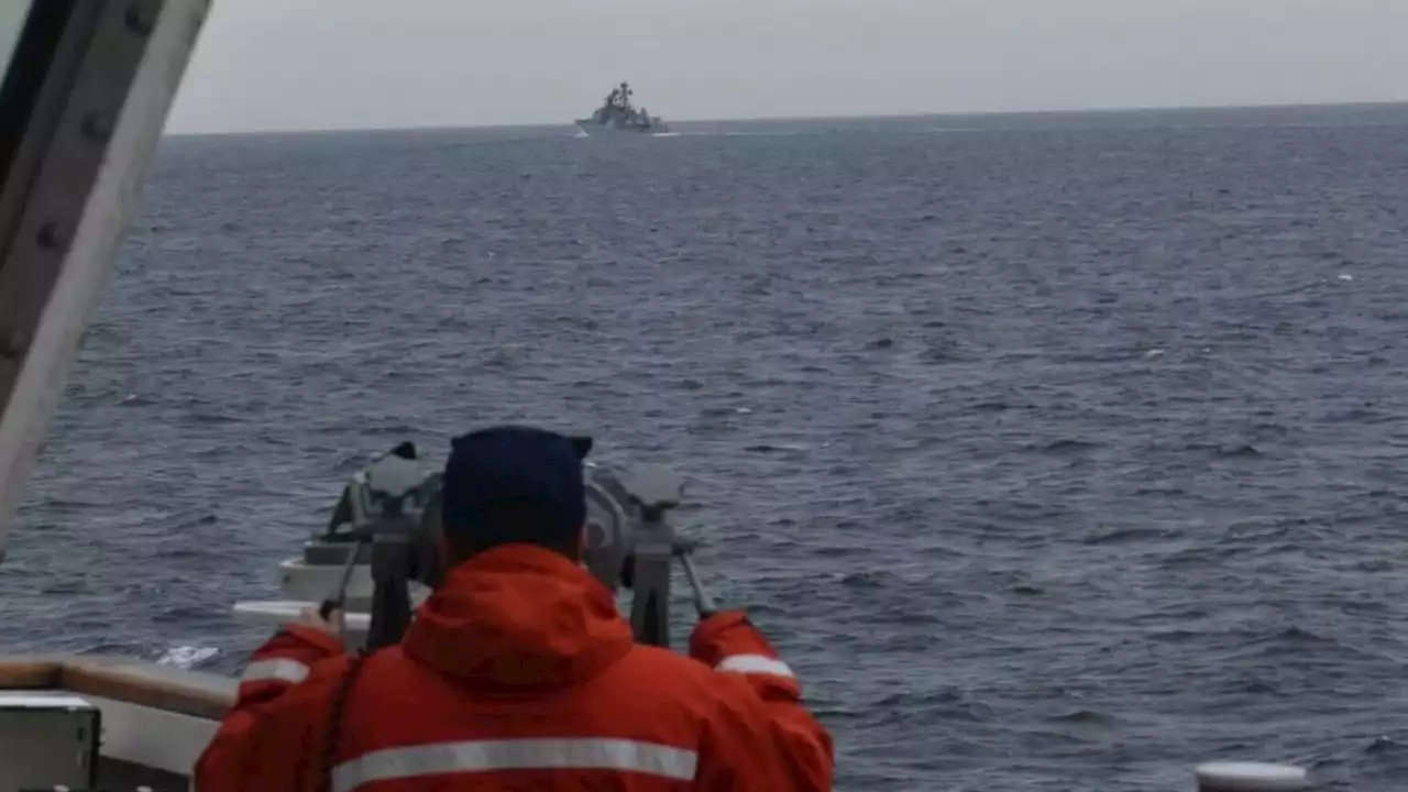 Russian military conducts exercises in Bering Sea