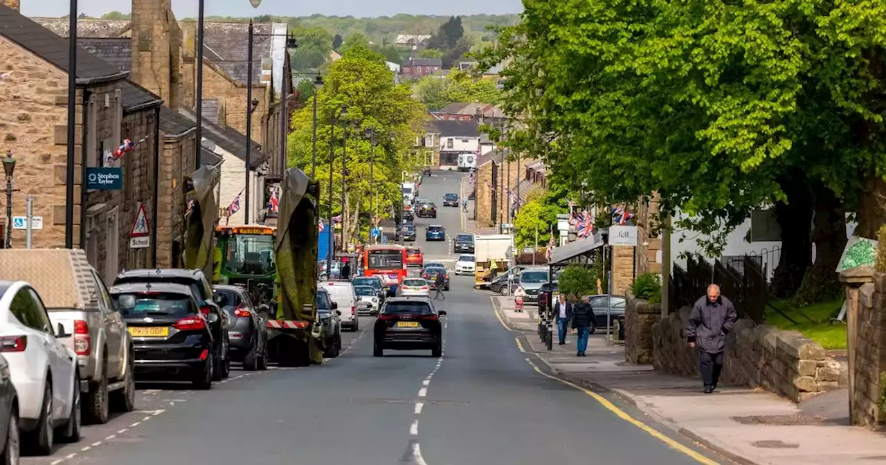 Ribble Valley's new housing estate on edge of market town