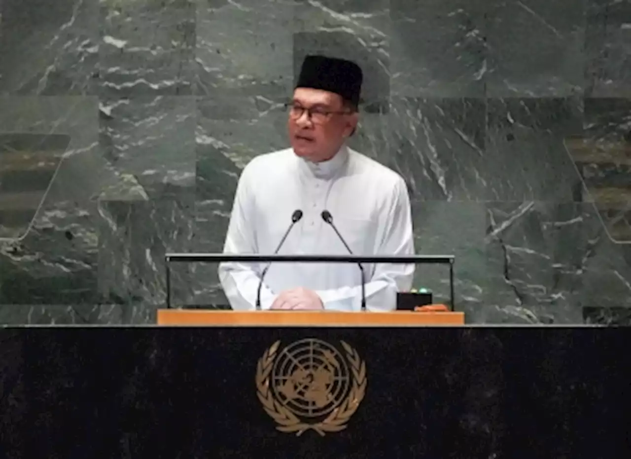 Delivering Malaysia’s statement at UNGA, PM Anwar says total reset in global institutions crucial to address wide gap in economic growth, income