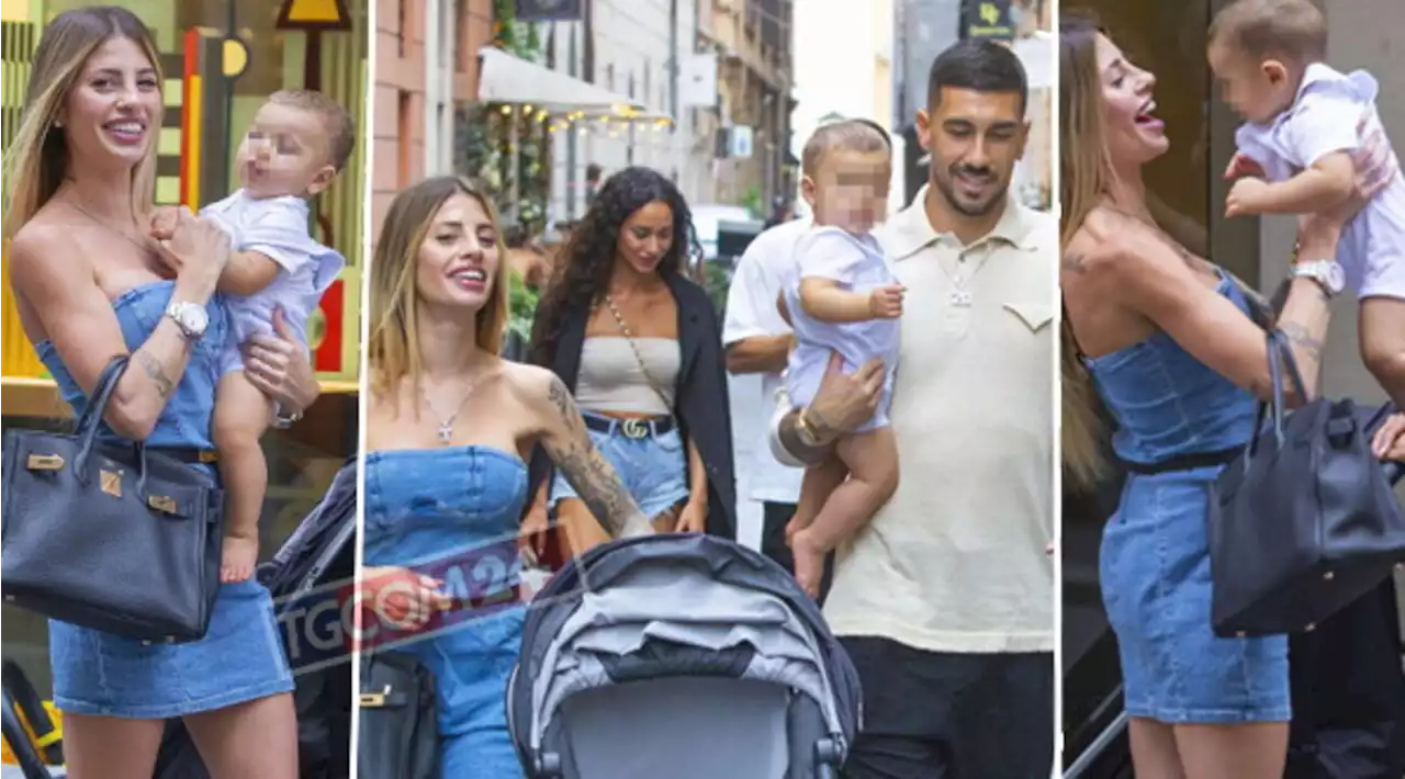 Chiara Nasti, coccole e shopping con Mattia Zaccagni e Thiago: guarda le foto