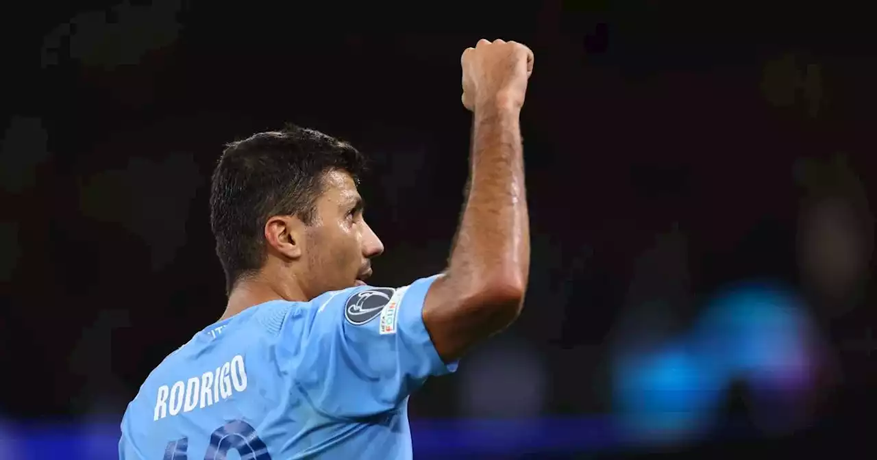 Rodri reiterates Man City's season goals after perfect start