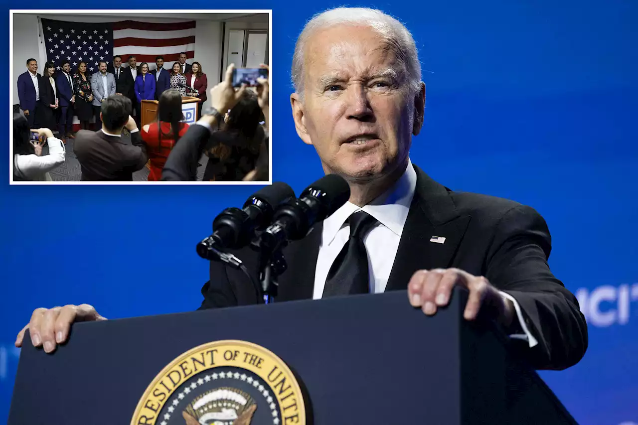 Biden praises ‘Congressional Black Caucus’ during address to Congressional Hispanic Caucus