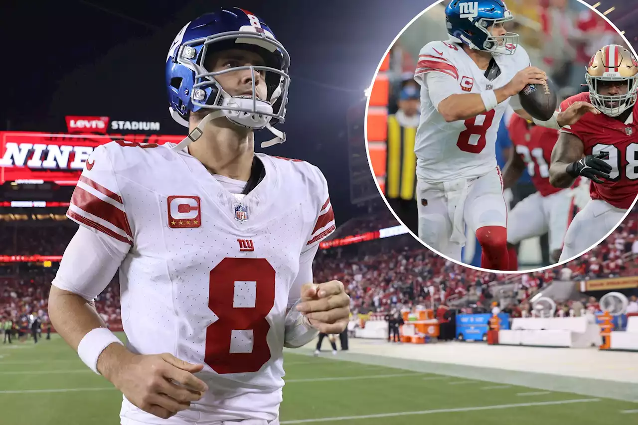 Giants needed Daniel Jones to be at his best — and he wasn’t