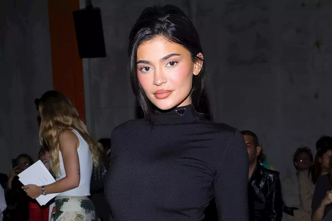 Kylie Jenner Dazzles in Crystal Mini Skirt at Prada Show — Plus, Her Sweet Nod to Timothée Chalamet