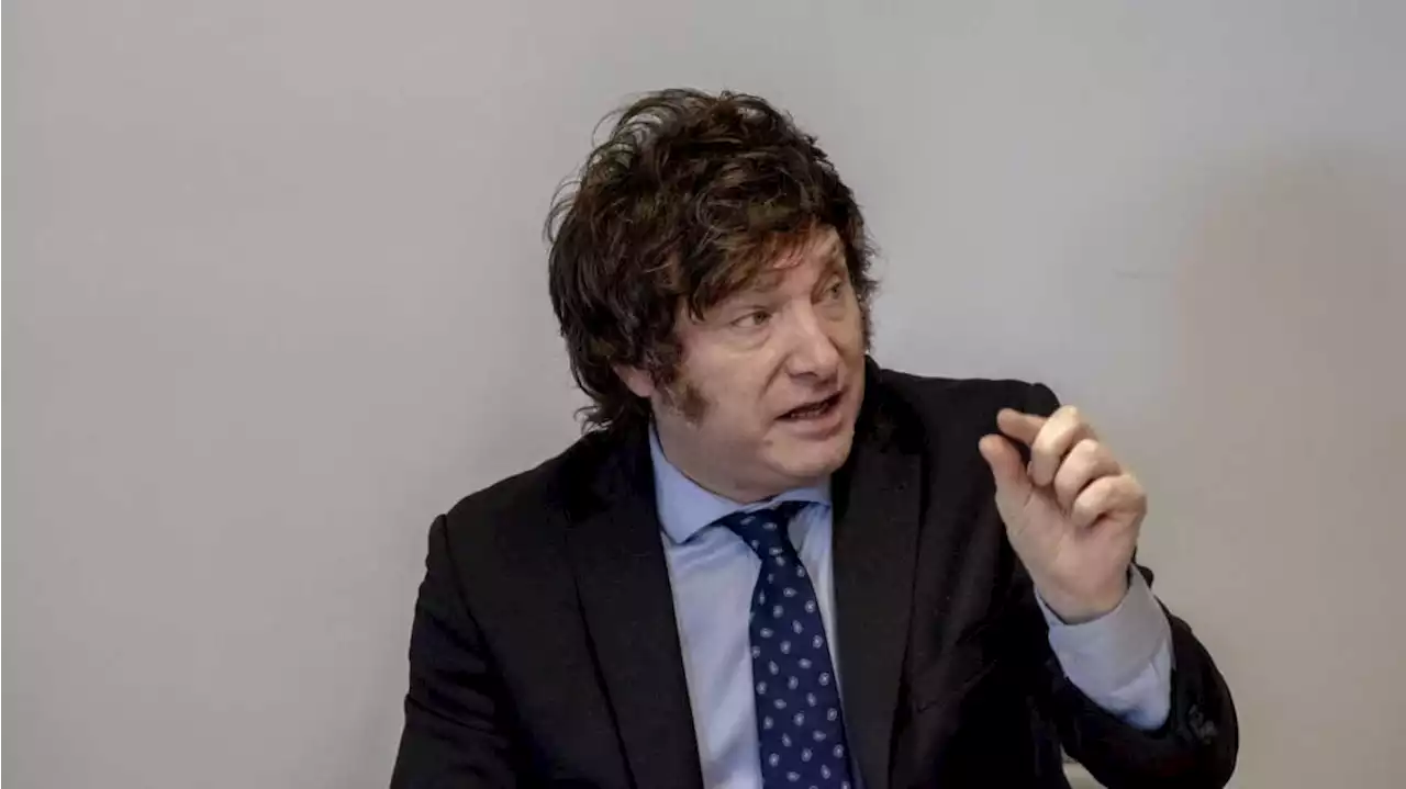 Javier Milei: 'Los medios me viven provocando'