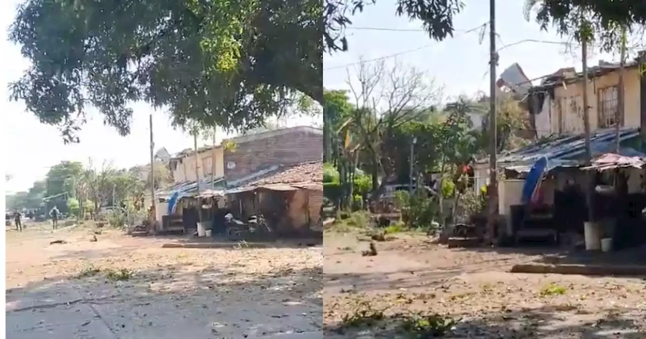 Cinco heridos en gravedad por atentado de carro bomba en estación de Policía en Jamundí