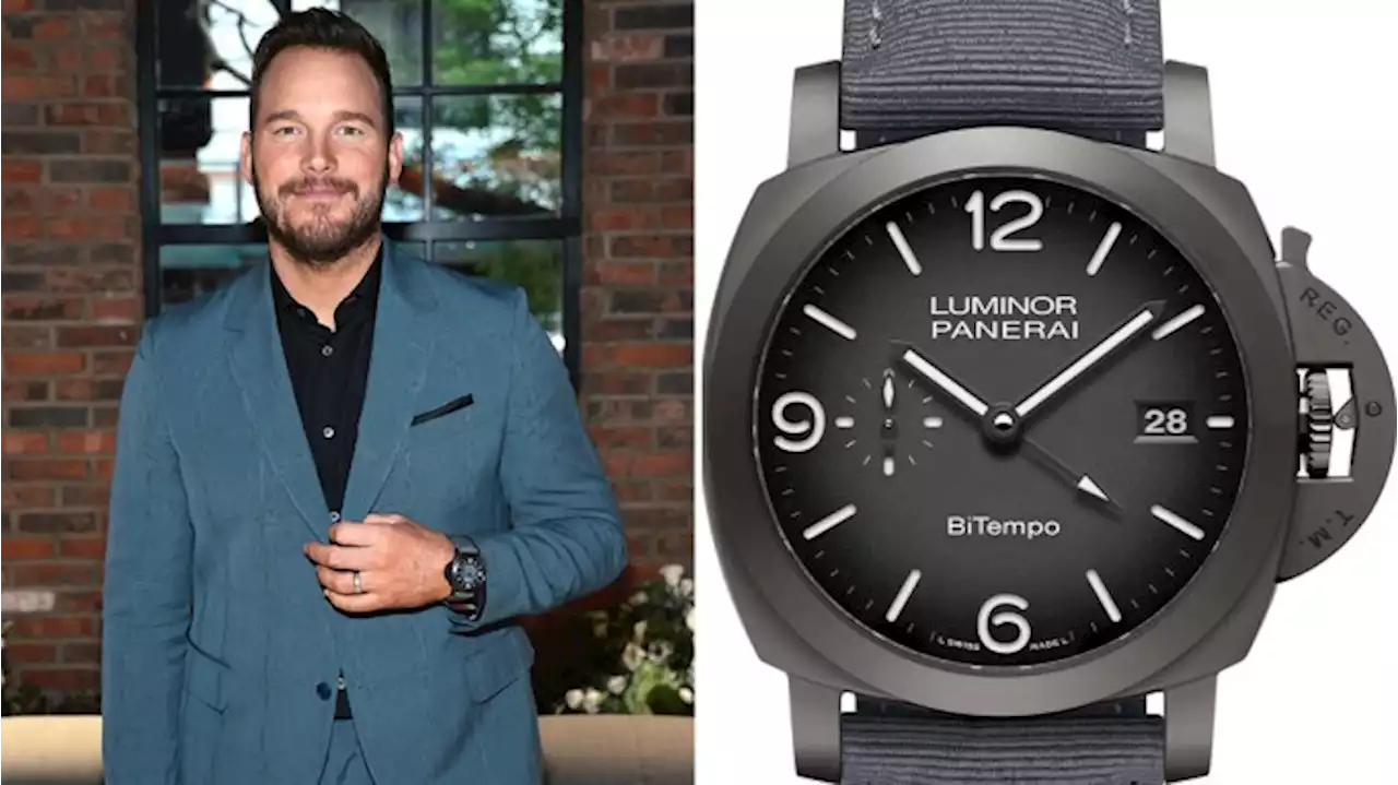 Chris Pratt Is Already Wearing the Exclusive New Panerai Watch That Was Released Today