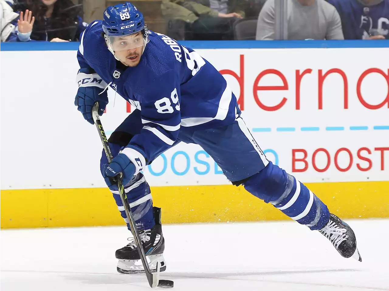 Maple Leafs' Robertson confident, determined to move past lengthy injury history