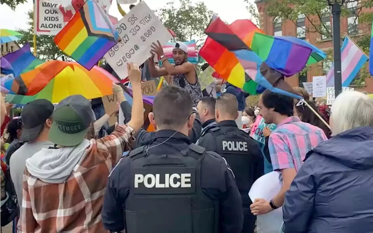 Police investigate alleged assaults at Charlottetown protest