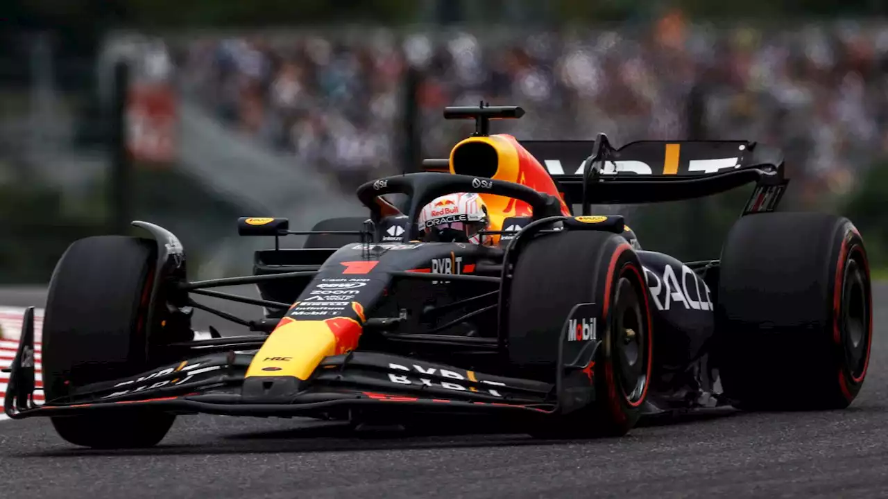 Japanese GP, Practice Two: Max Verstappen fastest from Charles Leclerc as Lewis Hamilton struggles in Mercedes