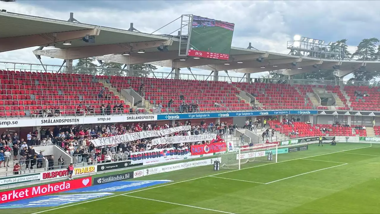 Ytterligare en östersupporter portas efter bengalbränning