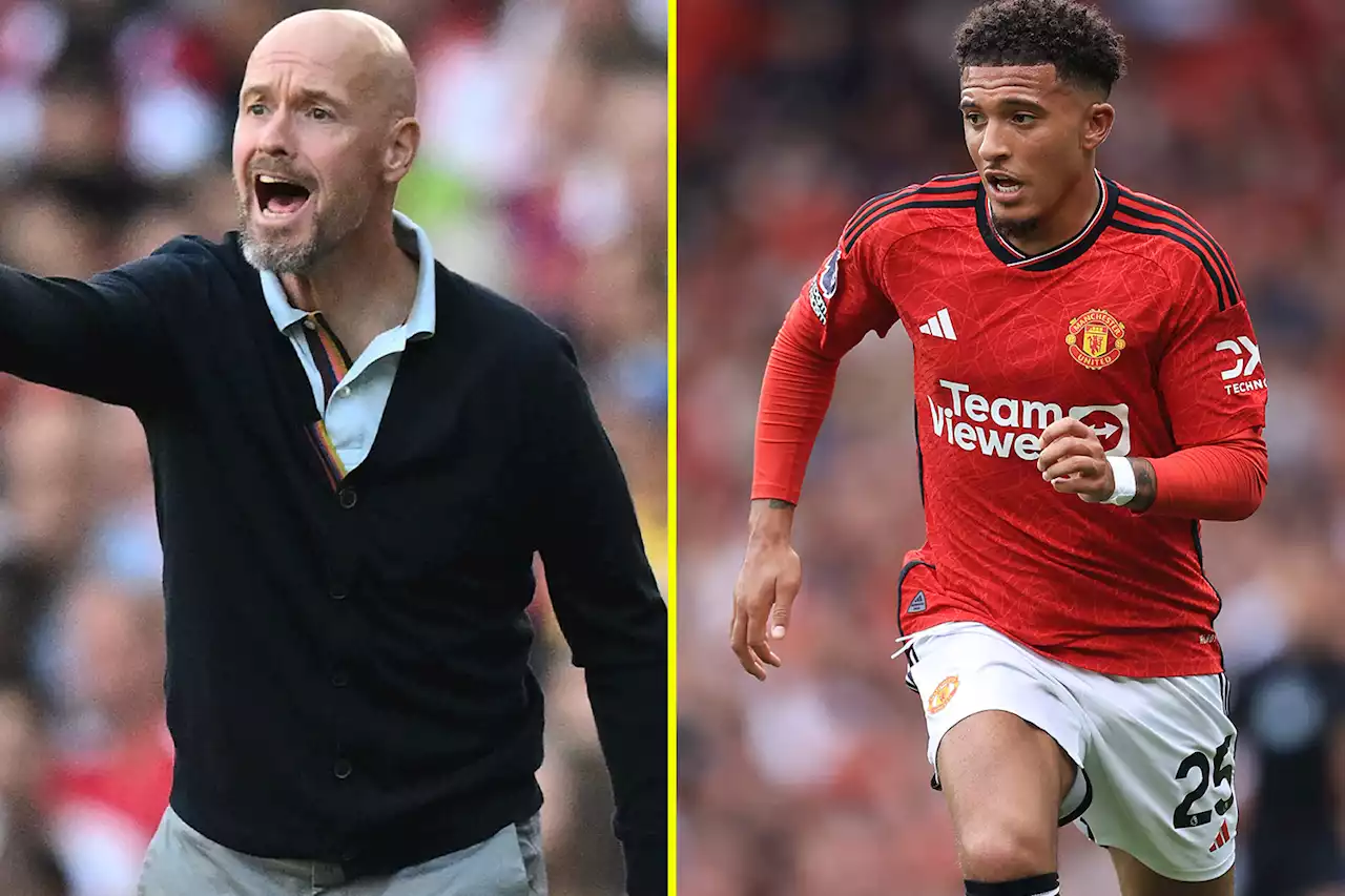 Erik ten Hag confirms Jadon Sancho still in Man United exile and insists club is 'united'