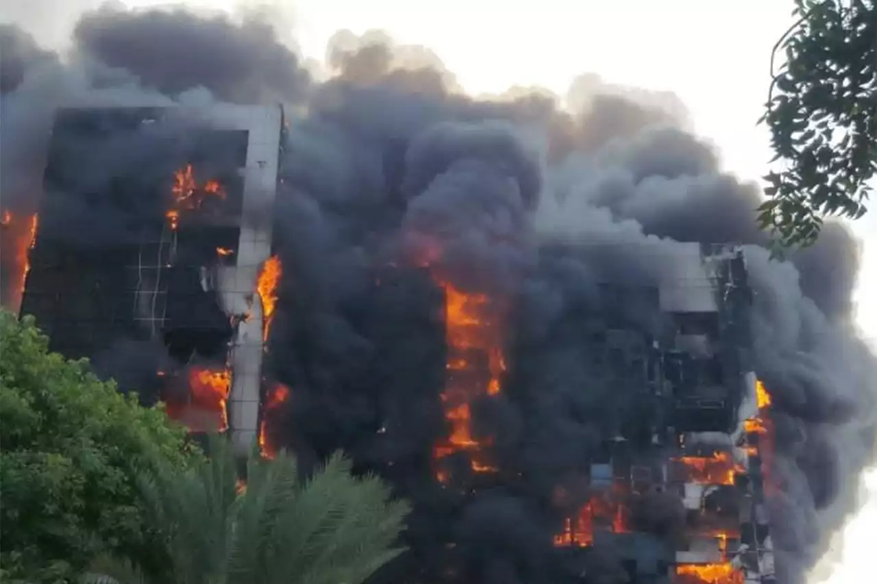 Khartoum's burning tower: architects on the destruction of a city – and what it'll take to rebuild