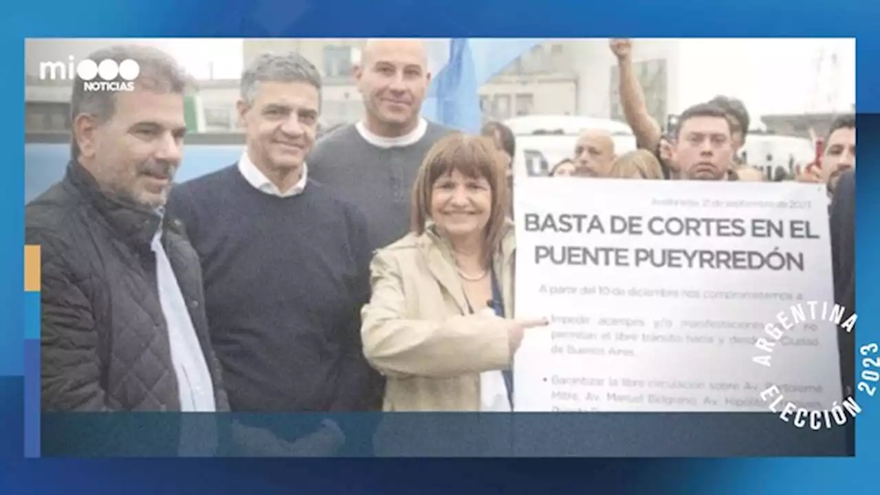 Bullrich y Jorge Macri advirtieron que iniciarán demandas penales a quienes hagan piquetes con niños