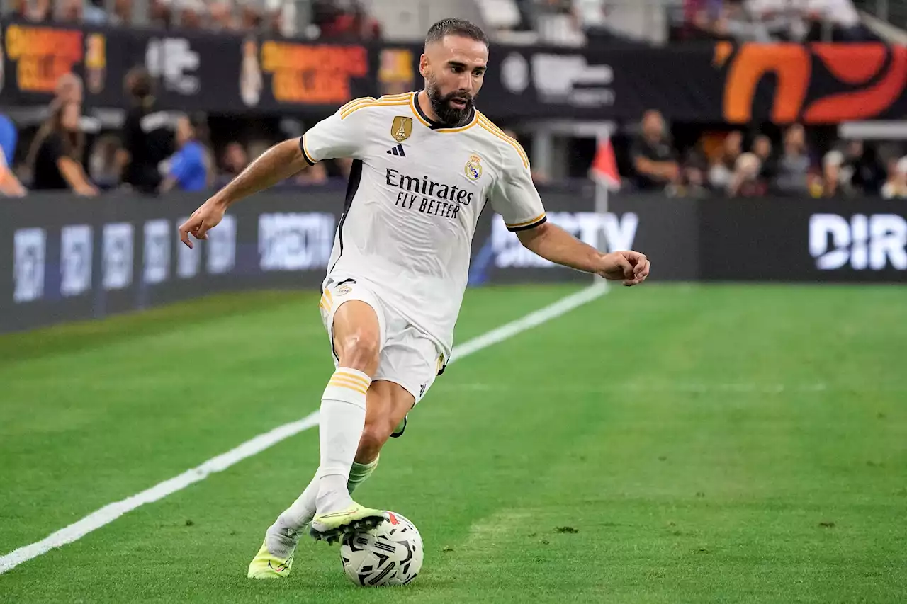 Dani Carvajal es baja con el Real Madrid para el derbi ante el Atlético