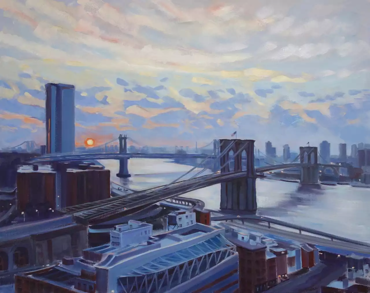 Ellen Bradshaw Paints Manhattan From Dusk Until Dawn | All Of It