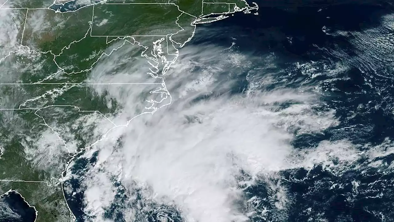 Tropical Storm Ophelia forms off the US mid-Atlantic coast, expected to bring heavy rain and wind