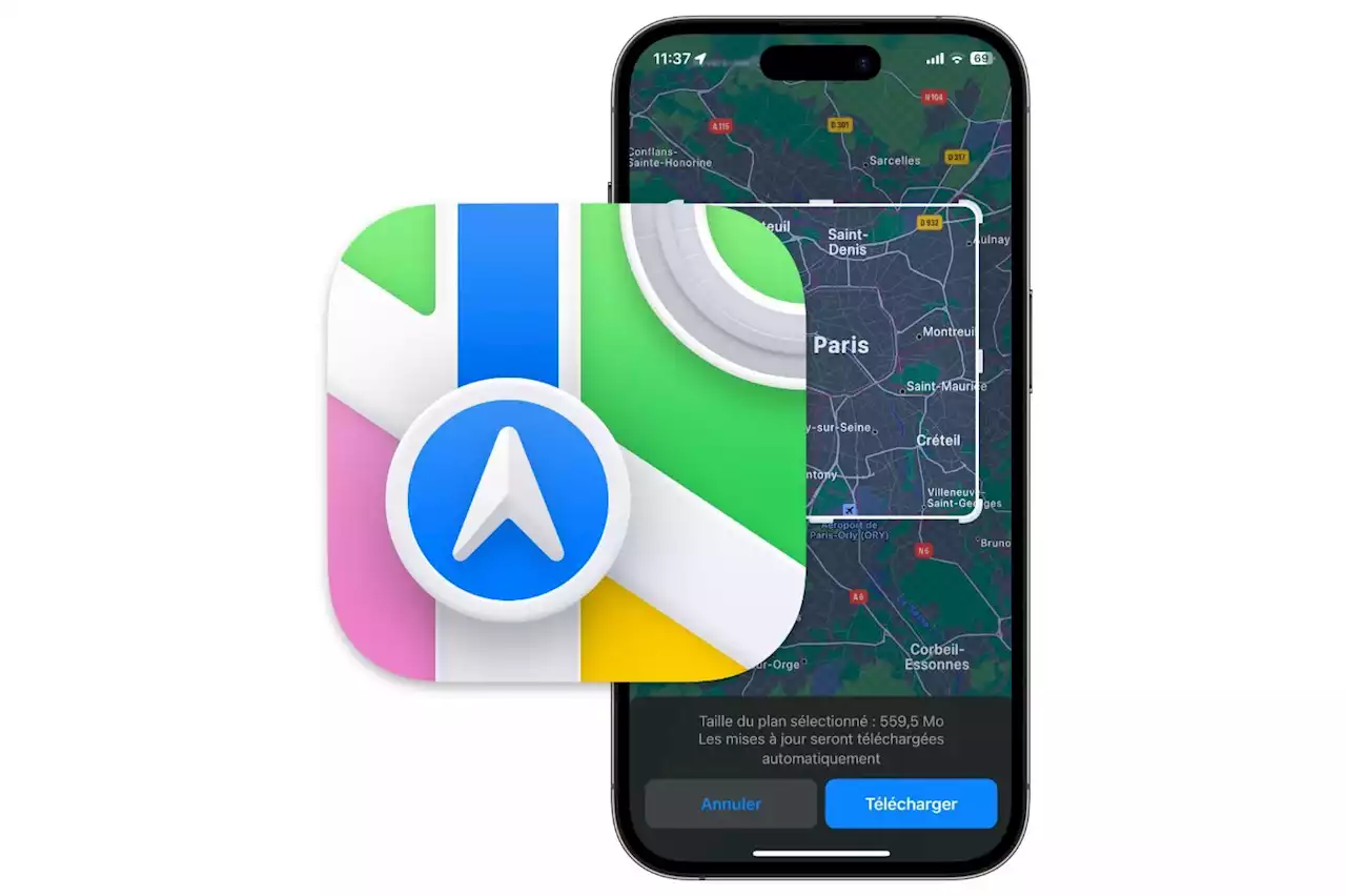 iOS 17 : comment télécharger des cartes hors ligne dans Apple Plans