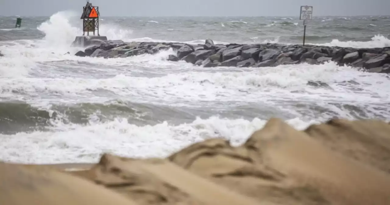 Tropical Storm Ophelia makes landfall in North Carolina