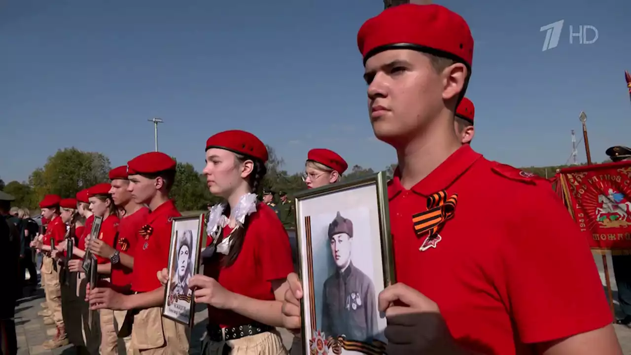 Трагические и героические события осени 41-го вспоминали сегодня в Подмосковье. Новости. Первый канал