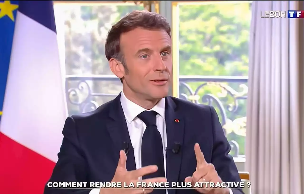 Emmanuel Macron interviewé dans les JT de TF1 et France 2 dimanche