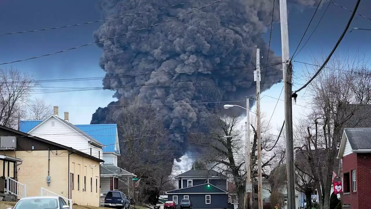 New body camera footage shows East Palestine toxic train derailment evacuation efforts