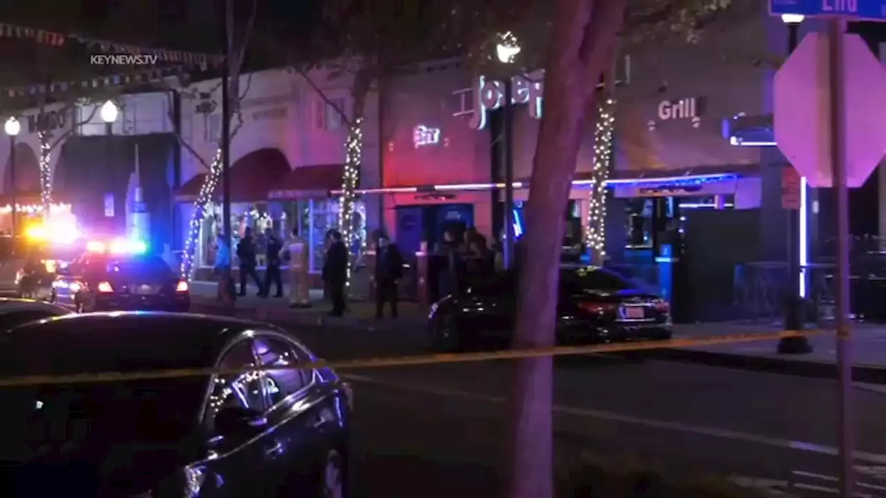 4 hospitalized after shooting near bar in Downey, prompting search for suspects