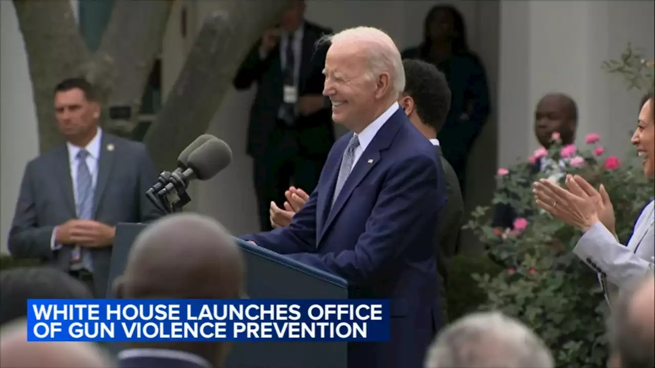 Chicago area shooting survivors celebrate White House's new Gun Violence Prevention Office