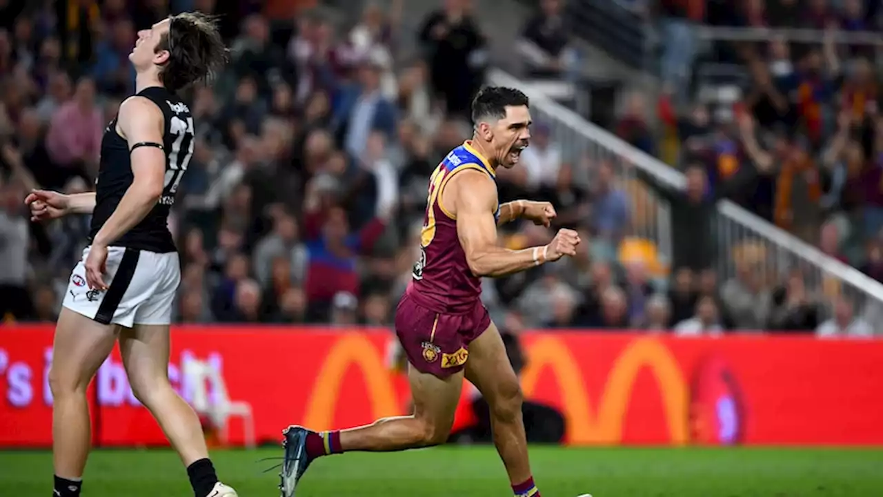 Live: Lions closing in on grand final, but Blues still in with a chance