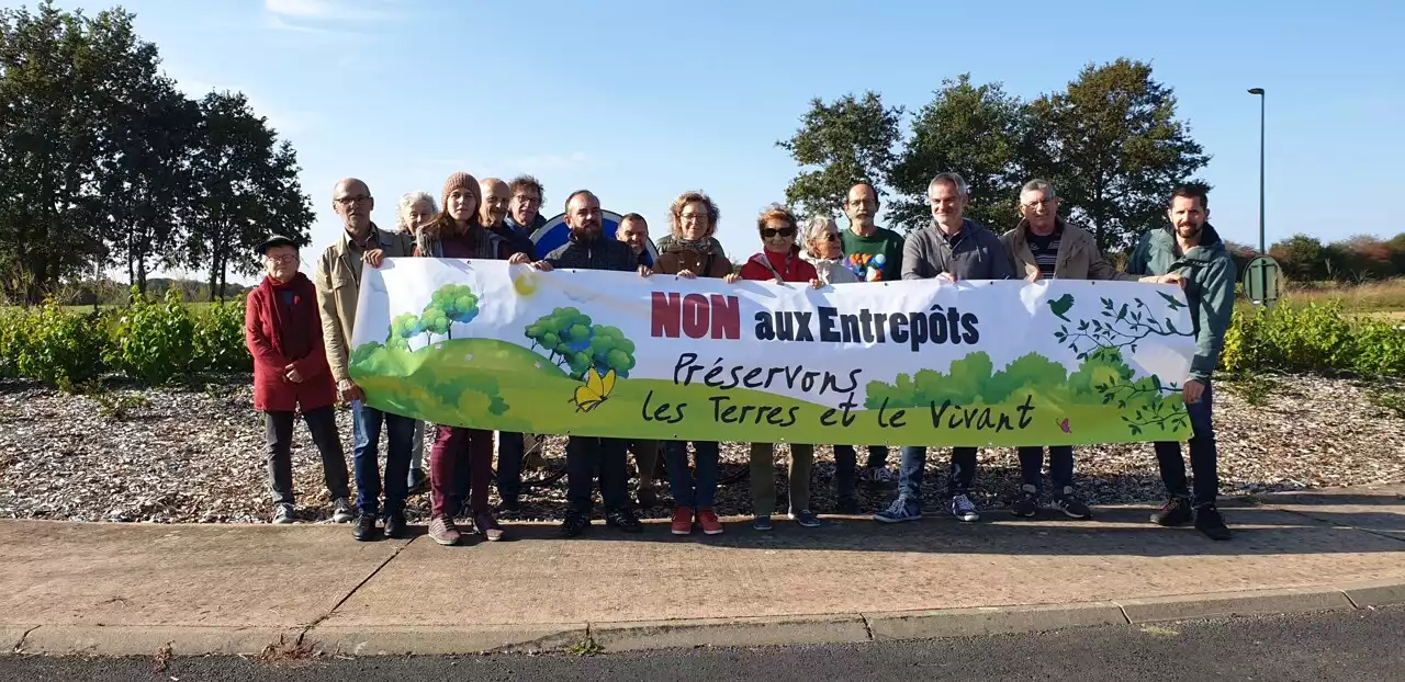 Stop Amazon lance la première mobilisation contre ce projet d'entrepôts logistique en Sarthe