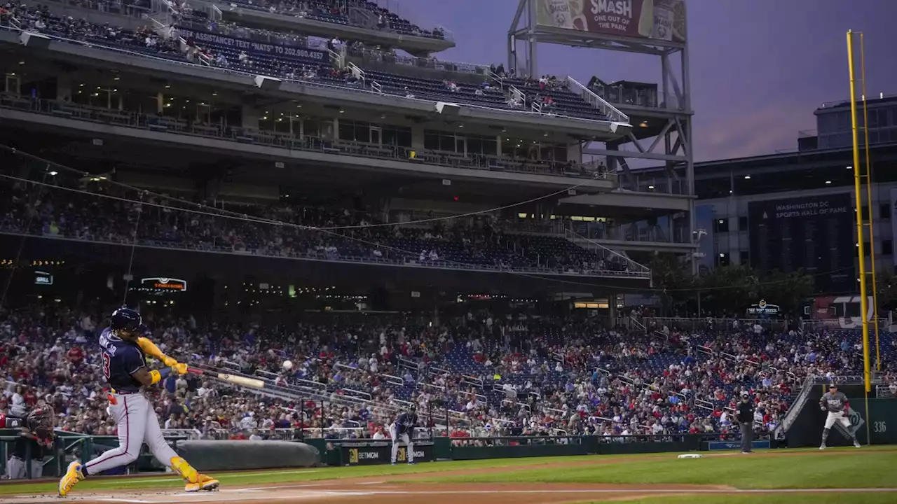 Ronald Acuna Jr. joins exclusive 40-40 club, Braves roll past Nationals 9-6