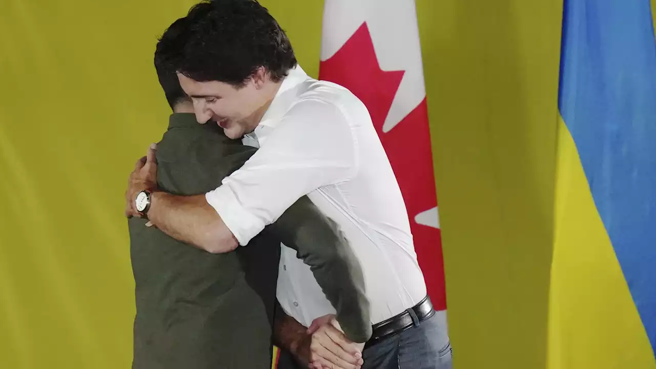 Trudeau pledges Canada's support for Ukraine and punishment for Russia