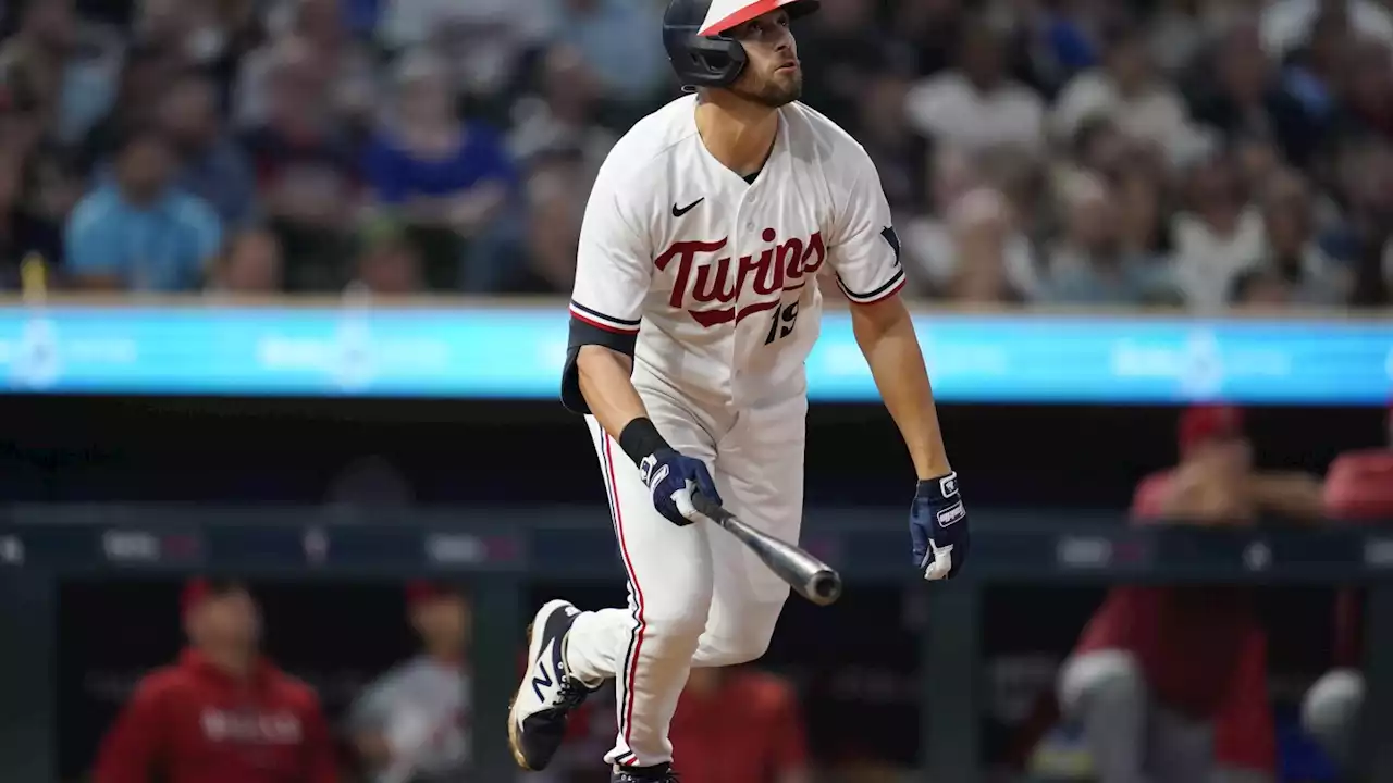 Twins clinch AL Central title with 8-6 win over Angels