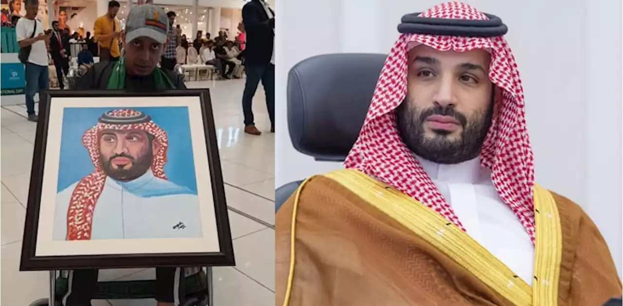 محمد بن سلمان کا پورٹریٹ بنانے والے پاکستانی کی قسمت کھل گئی